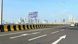 Mumbai Gateway of India, coastal Road, Bandra ceiling, double-decker bus