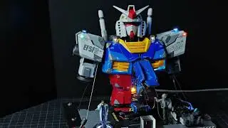 ガンダムシステムへのハッキング (1/48 Gundam RX-78F00 Bust Model) - Japanese