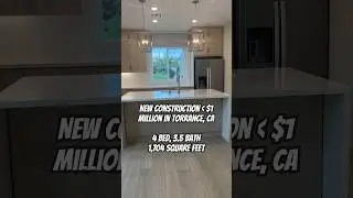New Construction under $1 Million in Torrance CA