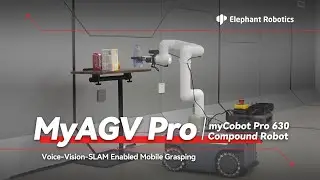 myAGV Pro | Discover How to Integrate the AGV with myCobot Pro 630 for Flexible Mobile Grasping
