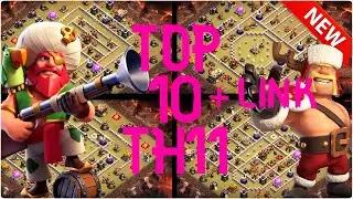 *TOP 10* BEST (TH11) Town Hall 11 Bases + With Link 2020 | TH11 Best Bases | ​​Clash of Clans
