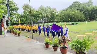 March past presentation by the AVS students(August 15, 2025)