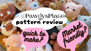 Review of Pawgys Place Little Critters crochet patterns