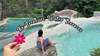 swimming in Ka Treasure Water Terraces in Argao, Cebu. Stopover at Seargao and Carcar with Okoy fam
