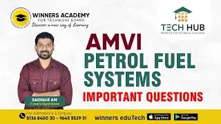 AMVI | REVISION SERIES | PETROL FUEL SYSTEMS @techhubkollam @winnersacademytechnical
