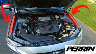 2021 WRX Perrin Fender Shrouds and OLM Vortex Generator