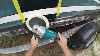 How to polish the roughest gelcoat!