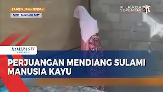 Simak Lagi Perjuangan Mendiang Sulami Manusia Kayu asal Sragen - ARSIP KOMPAS