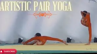 Artistic Pair Yoga(girls) Performed at NYSF National yoga Championship at BBSR