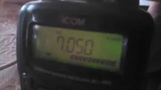 Icom ic-r5 почти тест приёма кв диапазона.
