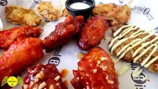 Korean Fried Chicken Wings!! - Wingsource Visit Seoul Bistro