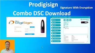 ProDigiSign Combo Certificate Download in HYP2003 | Combo DSC  Download | Signature With Encryption