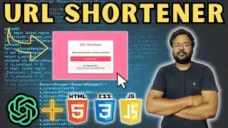 URL shortener Tool  using HTML , CSS & JavaScript and Chat - GPT | Shubham Bytes