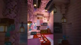 САМЫЙ ПРОСТОЙ 5-минутный урок по постройке дома из вишни. #minecraft