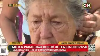 Mujer paraguaya quedó detenida en Brasil
