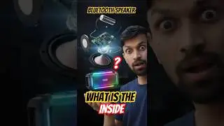 Bluetooth Speaker Ke Andar Kya Hota Hai? 😱 | #experiment #bluetoothsoundbar #Shorts
