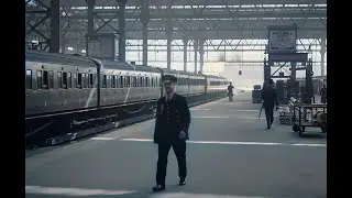 London, Waterloo Train Station, 1930s 1080p, 60fps with sound