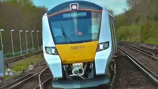 Brand New Thameslink Desiro City Class 700 - 700111 On Test At Three Bridges