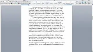 God-Centered Life Planning Walkthrough