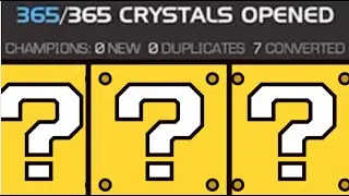 What Does A Years Worth Of Daily Cavalier Crystals Get You??