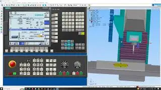 CARA MENGGUNAKAN SSCN SINUMERIK 808D M CNC MILLING