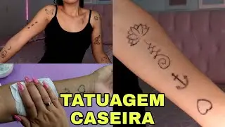 COMO FAZER TATUAGENS CASEIRAS TEMPORÁRIAS menos de R$1,00