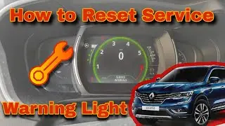 How to Reset Service Warning Light Renault Koleos