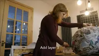 Make a Giant Easter Egg Day 4