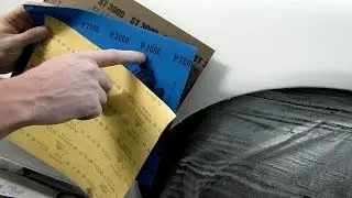18☼17 Как убрать шагрень с покрашенной детали
