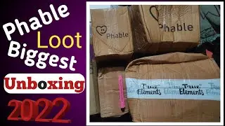 Phable Cashews Unboxing 2022 🔥|| Biggest Shopping Loot 2022