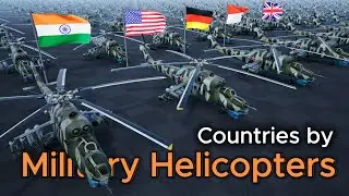 Helicopter Fleet Strength by Country 2024