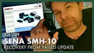 Sena SMH10 firmware update failed - how I fixed mine