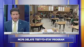 Montgomery County  delays test-to stay