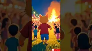 The Brave Chubby Cat Who Became a Village Hero🐾🔥Heart-Touching Story&rdquo;#shorts#youtube shorts#ai