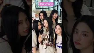 The stairs ✨️#iconic #stairs #kpop #kpopgroup #shorts #short