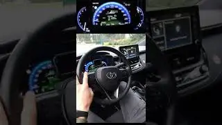 2021 Toyota Corolla Hybrid, engine bay sound