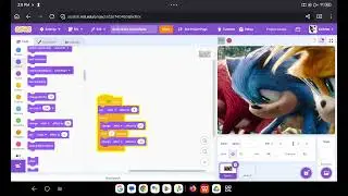 FUN SONIC #tutorial #scratch #studio #project #sonic#gaming #programming #animation
