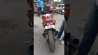 Loud #exhaust in #apachertr1604v #shorts #backfires