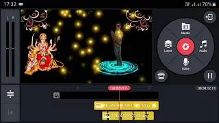 Navratri special video Editing   In Kinemaster||Durga pooja special vfx Editing| Kinemaster Tutorial