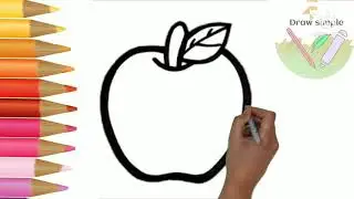#cypeTcany #cypeT&oacute;0ay #TyCTep How colour an apple, apple colour,#149, colour work