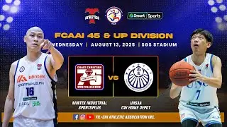 LIVE: Fil-Chi Athletic Association Inc.: MINTEX INDUSTRIAL SPORTSPLUS vs UHSAA - CW HOME DEPOT