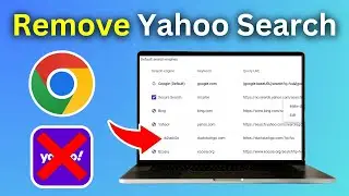 How to Fix Google Chrome Search Engine Changing to Yahoo - Remove Yahoo Search