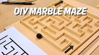 How to Make Marble Maze from Wood | DIY Labyrinth