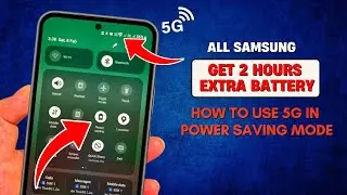 How to Use 5g Network in Power Saving Mode Samsung