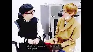 Rm (rap monster) teaching English to V (kim taehyung)😛🤪😜 || taekook bts7