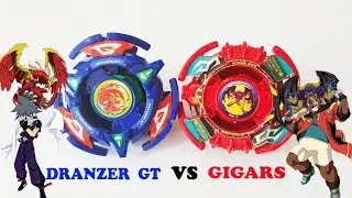 BEYBLADE DRANZER GT VS GIGARS / hobby toys 🕹️