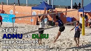 ADMU vs DLSU | SET 2 | UAAP S85 Men's Beach Volleyball