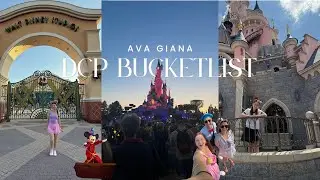 my disney college program bucket list!