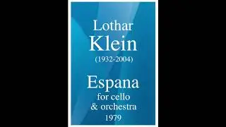 Lothar Klein (1932-2004): 