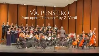 Cantabile Chamber Singers -  #choir #opera #song #nabucco #verdi #vapensiero